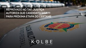 Canditado reprovado no exame da PM reverte