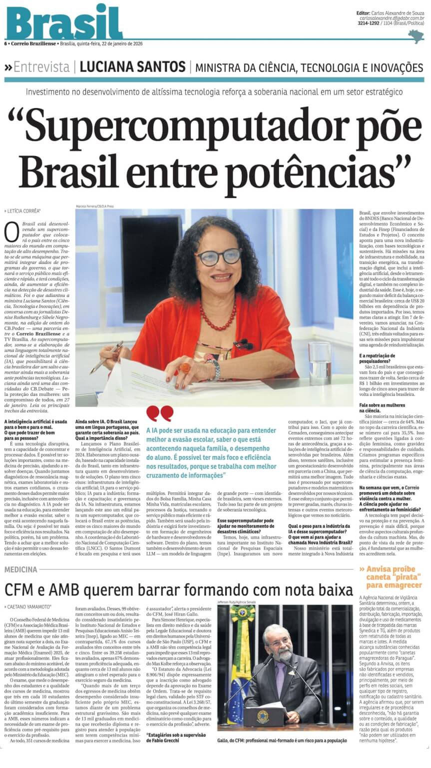 CFM e AMB querem barrar formando com nota baixa por ficaram abaixo do mínimo aceitável, de acordo com a metodologia adotada
pelo Ministério da Educação (MEC).